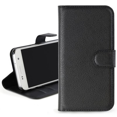 Executive Leder Wallet Cover Schutzhülle für Samsung Galaxy A3 (2016)