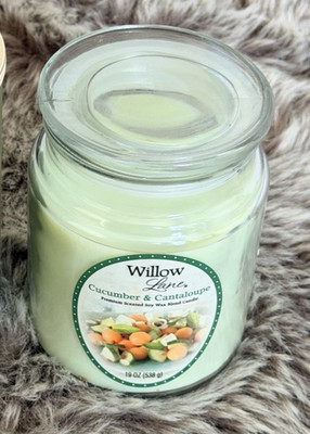 Duftkerze Glaskerze CANDLE-LITE USA Cucumber & Canataloupe groß NEU