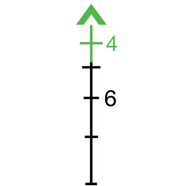 Trijicon ACOG 4x32 LED Verde .223 Chevron 100391 Foto 2 de 2