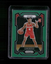 2023-24 Panini Prizm #151 Kobe Bufkin Prizms Green