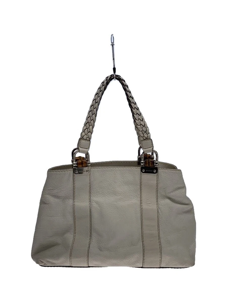 Sac fourre tout GUCCI bambou Guccisima cuir 232947
