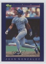 1992 Classic Juan Gonzalez #158 0au4
