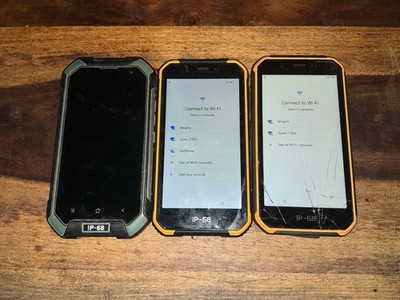 Restposten 3 x robuste Android Smartphones UleFone Armor X6 X7 Pro Blackview BV6000