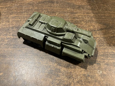 Marx Toys 1/32nd scale plastic WWII U.S. armored car broken machine gun