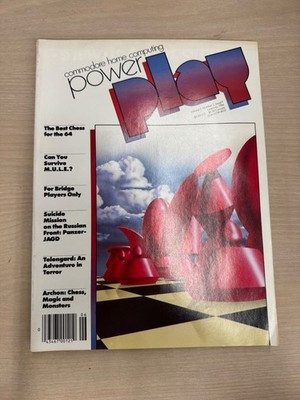 Power/Play Commodore Magazine Vol 5 No 2 Issue 27 Chess Gaming Home Computing