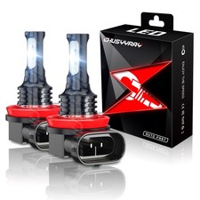 CSP H11 H8 H9 LED Headlight Fog Light Bulbs Kit Super White 6000K High Low Beam