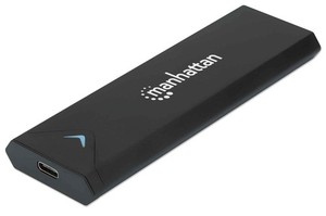 Manhattan M.2 NVMe SSD Pièce jointe USB-C Connexion féminine, 10 Gbps (USB 3.2 Gen2