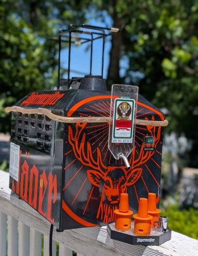 Jagermeister Tap Machine J99 3 Bottle Shot Dispenser Chiller Tested Works