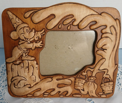 Vintage Mickey the Sorcerer's Apprentice/Fantasia Picture Frame Disney