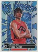 Ja'Kobe Walter 2024-25 Donruss Optic My House Silver Holo Prizm RC Rookie #10