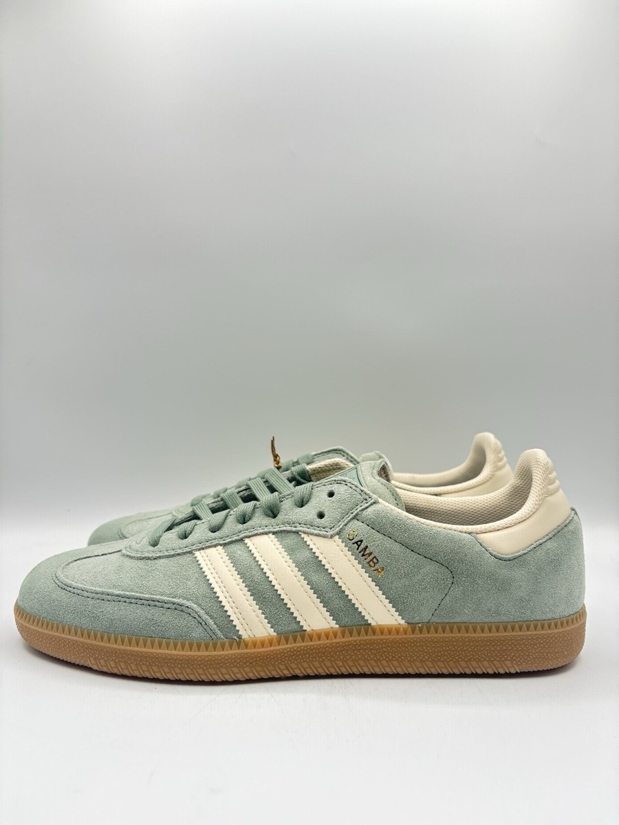 Adidas Men's Samba ADV Skateboarding Sizes 9-13 Silver Green