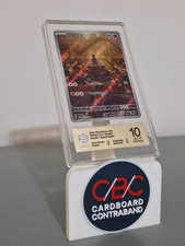 Pokémon PCG 10 GEM MT Sandygast AR 2023 075/071 SV2D Japanese