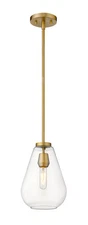 Ayra 1-Light Pendant Light In Olde Brass
