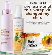 Her Choice PH Set C: Kojic Soap, Body Lotion & Sunflower Beauty Oil