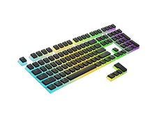 Pudding PBT Keycaps 112 Double Shot Translucent ANSI US ISO Layout OEM Pro