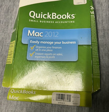 Intuit QuickBooks 2012 for Mac   Accounting Software CD   Small Business Bookkee