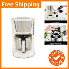 Equip Pour Over Coffee Machine: 10 Cup Capacity with Aroma Blender & Fast Brew