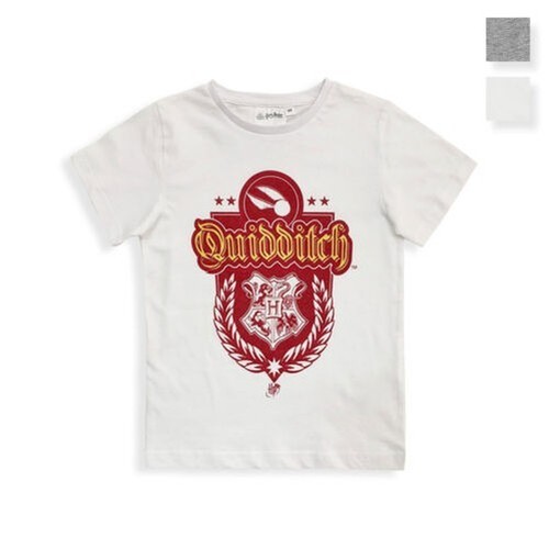 T-shirt Harry Potter Pour Garçon Manches Courtes - Rouge Multi, Taille L, Neuf