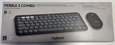 Logitech Pebble 2 Combo Compact Wireless Keyboard & Mouse 920-012061 NEW