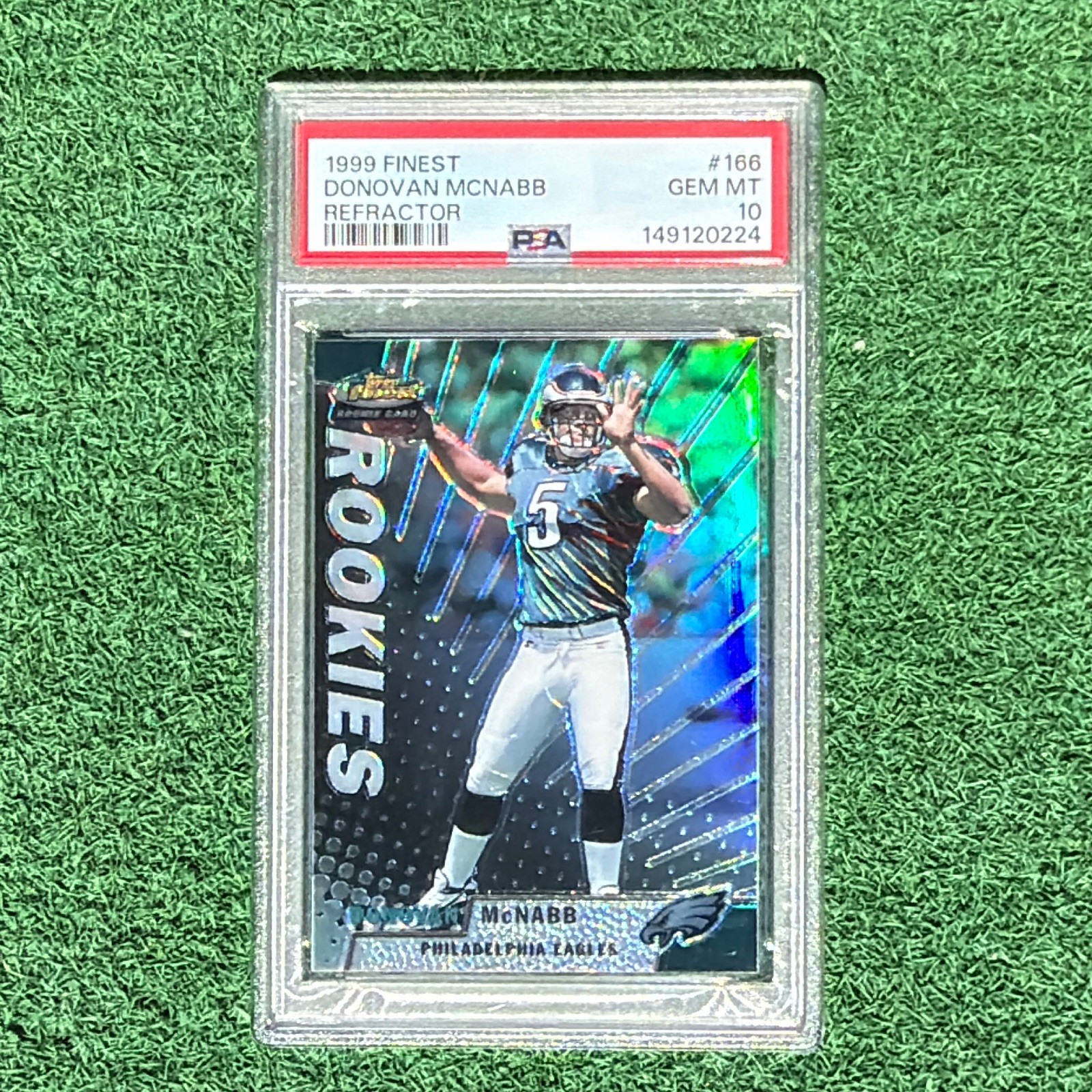 Donovan McNabb Finest #166 Refractor