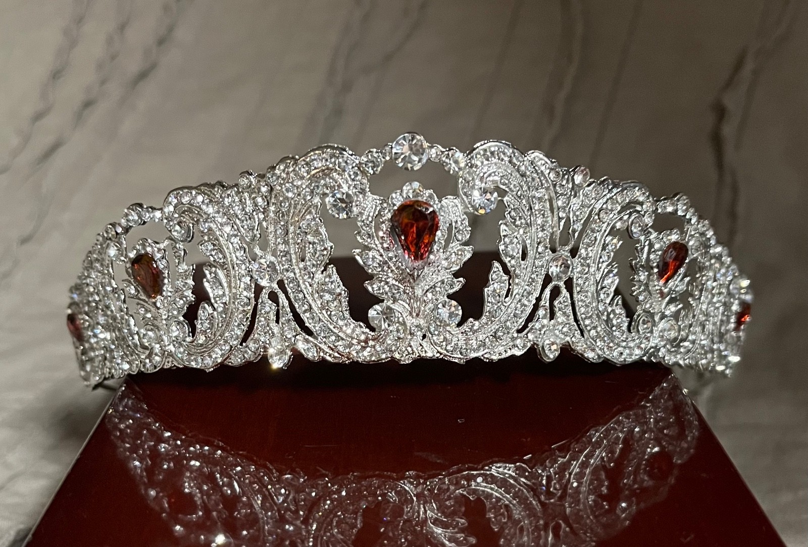 The Yusupov Russian Ruby and diamond Tiara replica
