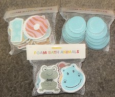 Foam Bath Characters  Net Bag Numbers, Circles Animals Age 12 Mounth, 12 /bag