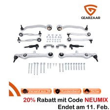 Querlenker Satz Vorne für Audi A4 8E2 B6 8EC B7 + Avant 8E5 B6 8ED B7