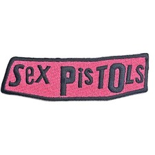 The Sex Pistols Patch Band Logo new Official Embroidered woven iron on One Size