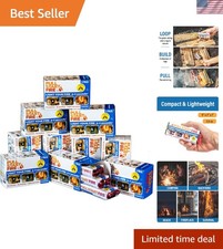 Compact Pull String Firestarter - Effortless Fire Starting for Campfires or BBQ