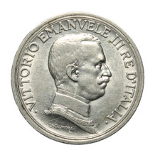Regno d'Italia Vittorio Emanuele III-2 Lire Quadriga 1915 - SPL