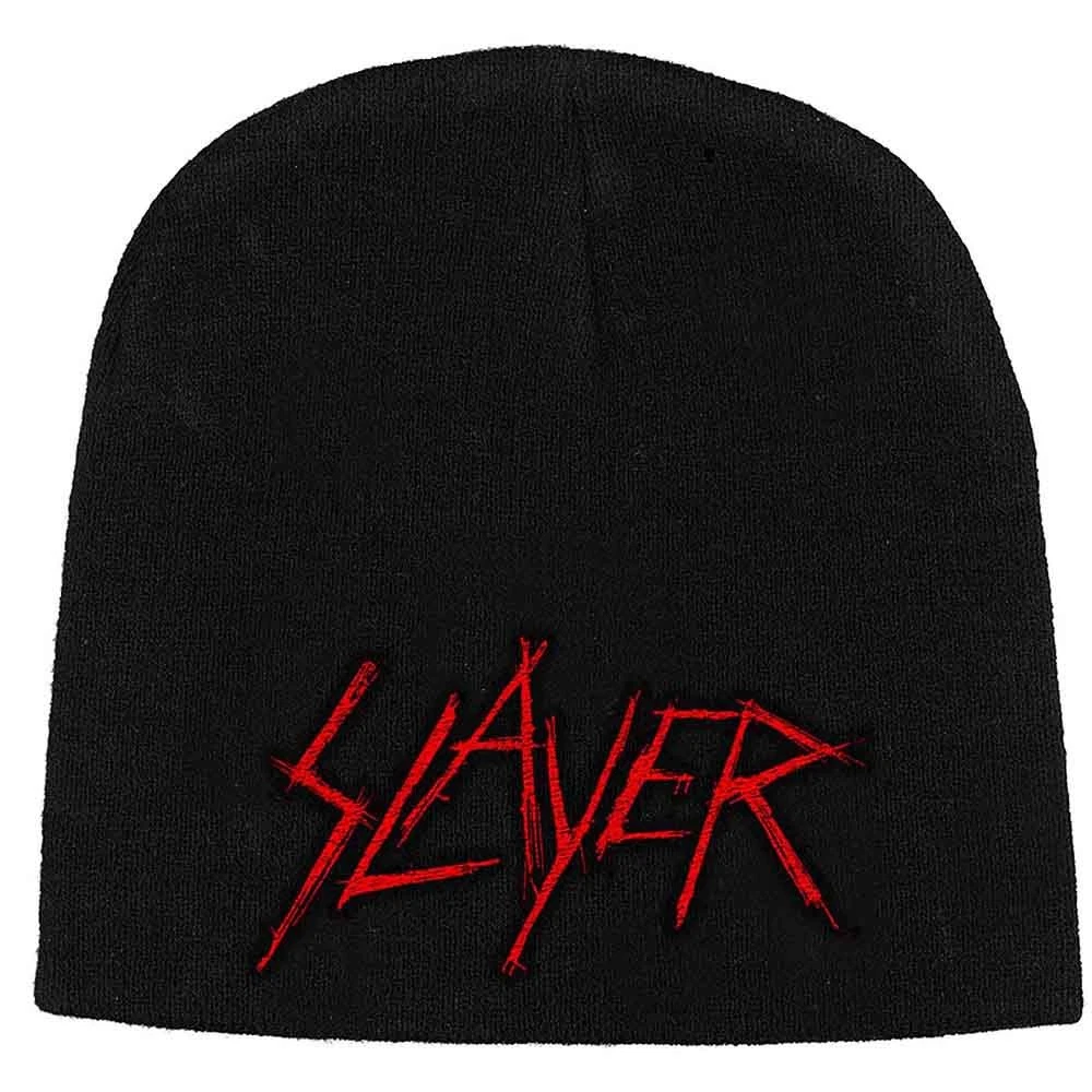 Slayer Scratched Logo Official Beanie Hat