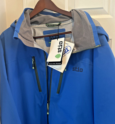 STIO Environ Jacket Outerwear Cosmic Blue Men s Sizes XXL