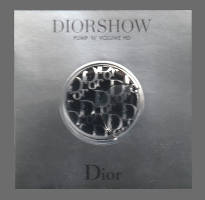 Werbekarte - Advertising Card - Dior Show de Christian Dior beidseitig