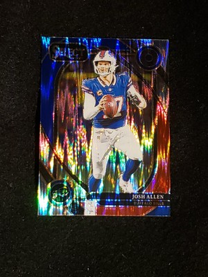 2024 Select Josh Allen Club Level Red & Blue Prizm Shock #122 | eBay