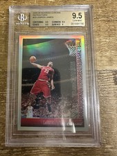LEBRON JAMES 2005-06 BOWMAN CHROME REFRACTOR #23 227/300 GEM BGS 9.5 CAVALIERS