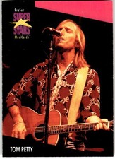 1991 Pro Set SuperStars MusiCards #217 Tom Petty