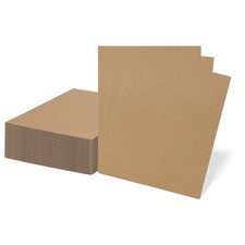 RLAVBL 50 Pack 8x10 Corrugated Cardboard Sheets, Flat Cardboard Inserts for S...