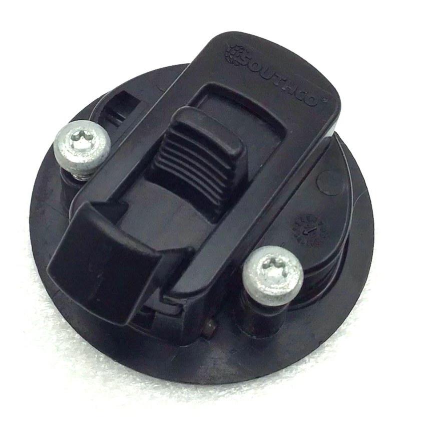 Cierre de cubierta de piso de carga Chrysler Pacifica 2004-2006 negro con tornillos de montaje Foto 2 de 4