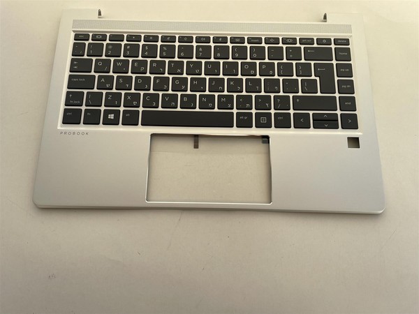 FüR Hp Probook 640 G8 M48792-BB1 Handauflage Top Abdeckung Tastatur HebräIsch-image