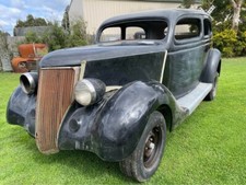 1936 Ford Chopped Tudor Project