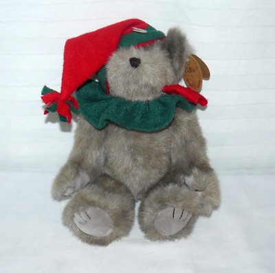 Image Ellis Holiday Bear With Tags Soft 12'' Bear Cub
