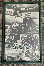 The Proud Bird - LAX - Los Angeles, Ca. vintage menu 