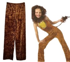 Zoo Crew PANTS ONLY Dance Costume Ginger Panne Stretch Velvet Size Choice New
