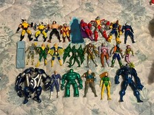 X-Men Toybiz Action Figure Lot Hardees Die Cast Wolverine