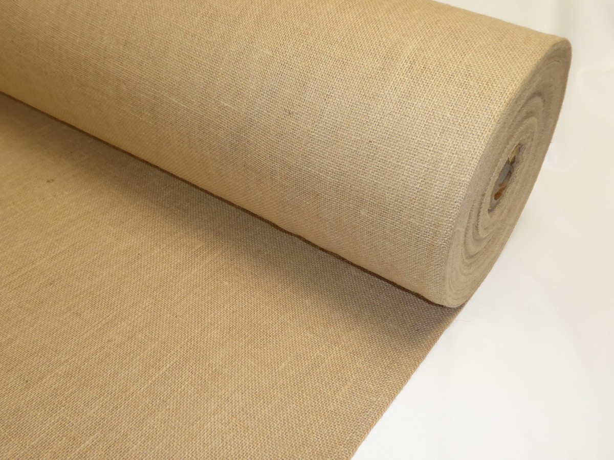 Natural Hessian Fabric Jute Burlap 183cm Wide by the Metre