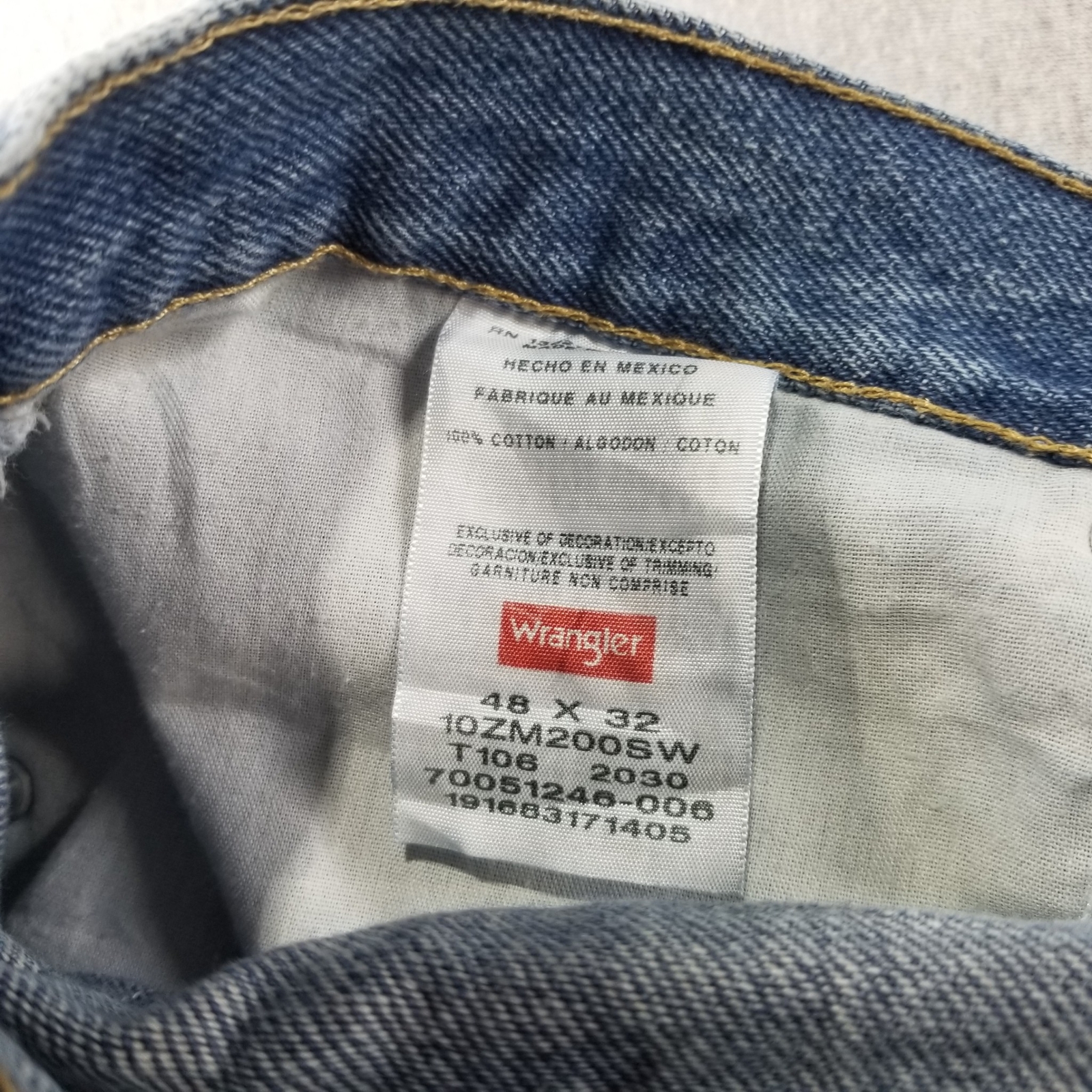 Tommy Hilfiger Jeans Men's Size 38x32 Straight High Quality Nice thumbnail 14