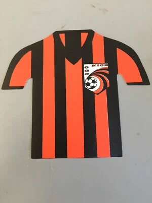 Ancien Autocollant Mini Maillot Foot Ogc Nice Annee 80 Fan Collection - Photo 1/2