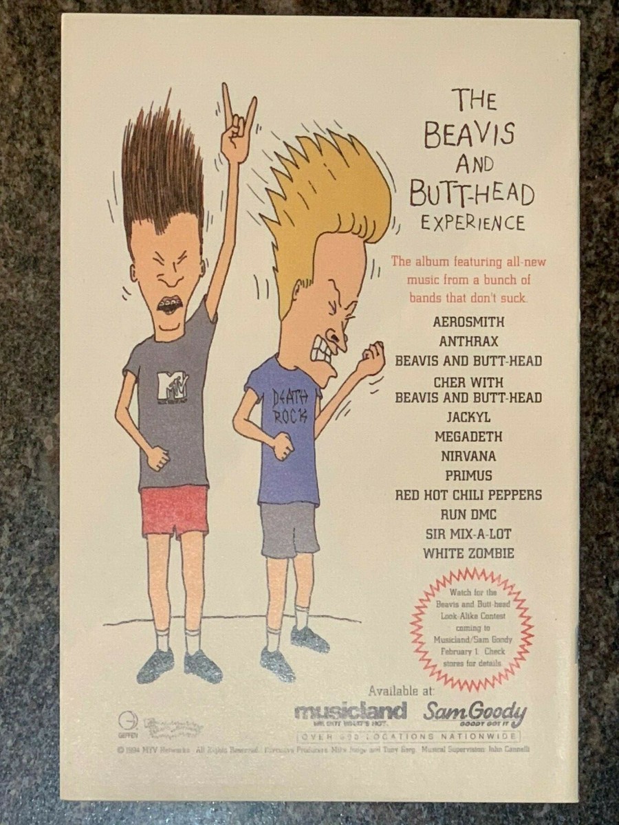 PSA/DNA 1994 Marvel Beavis and Butthead #1 SIGNED by GLENN 