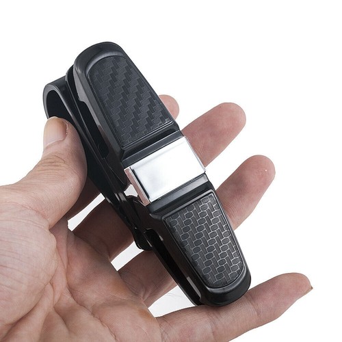 Car Accessories SUV Sun Visor Glasses Sunglasses Card Ticket Holder Black Clip ! - Picture 12 of 13