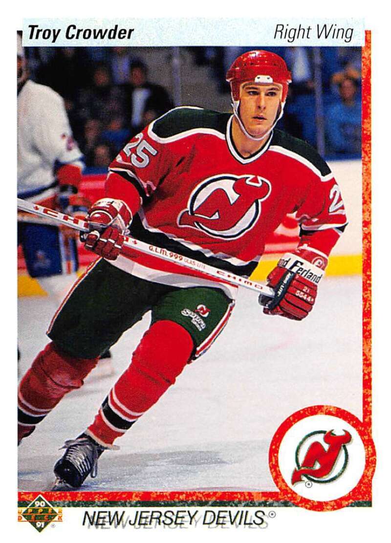 1990-91 Upper Deck Hockey #441 Troy Crowder RC Rookie New